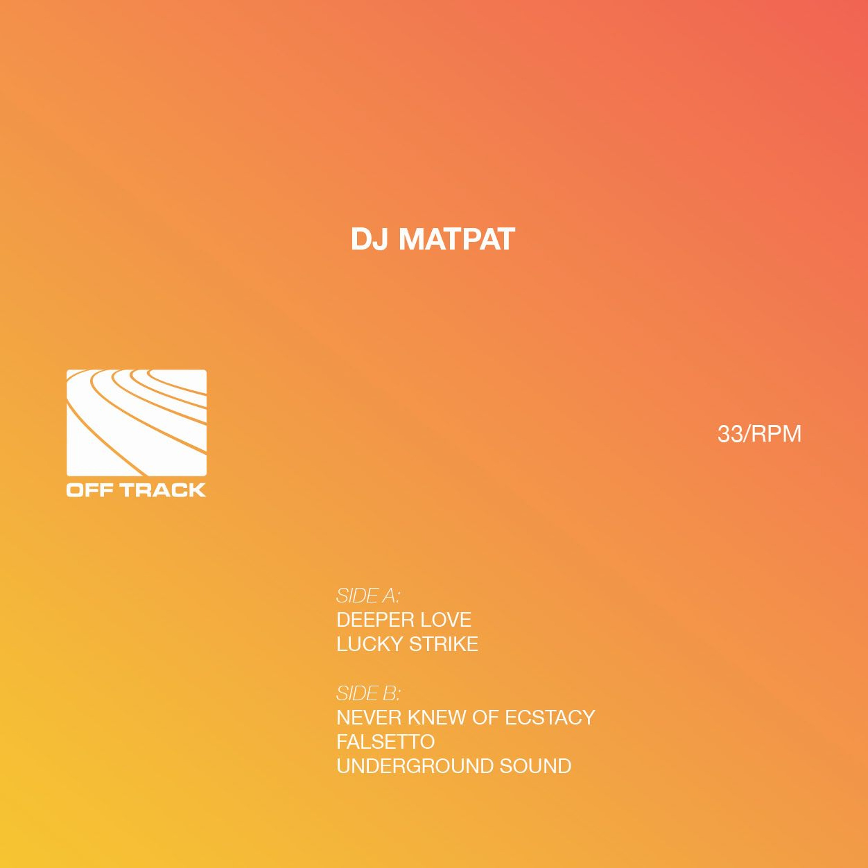PREMIERE: Dj Matpat - Deeper Love [Off Track Recordings] episode artwork
