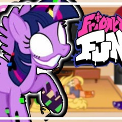 Dusk till dawn with lyrics; fnf vs twilight Sparkle (ft pinkie pie and pibby)