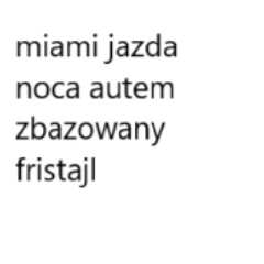 miami jazda noca autem zbazowany fristajl