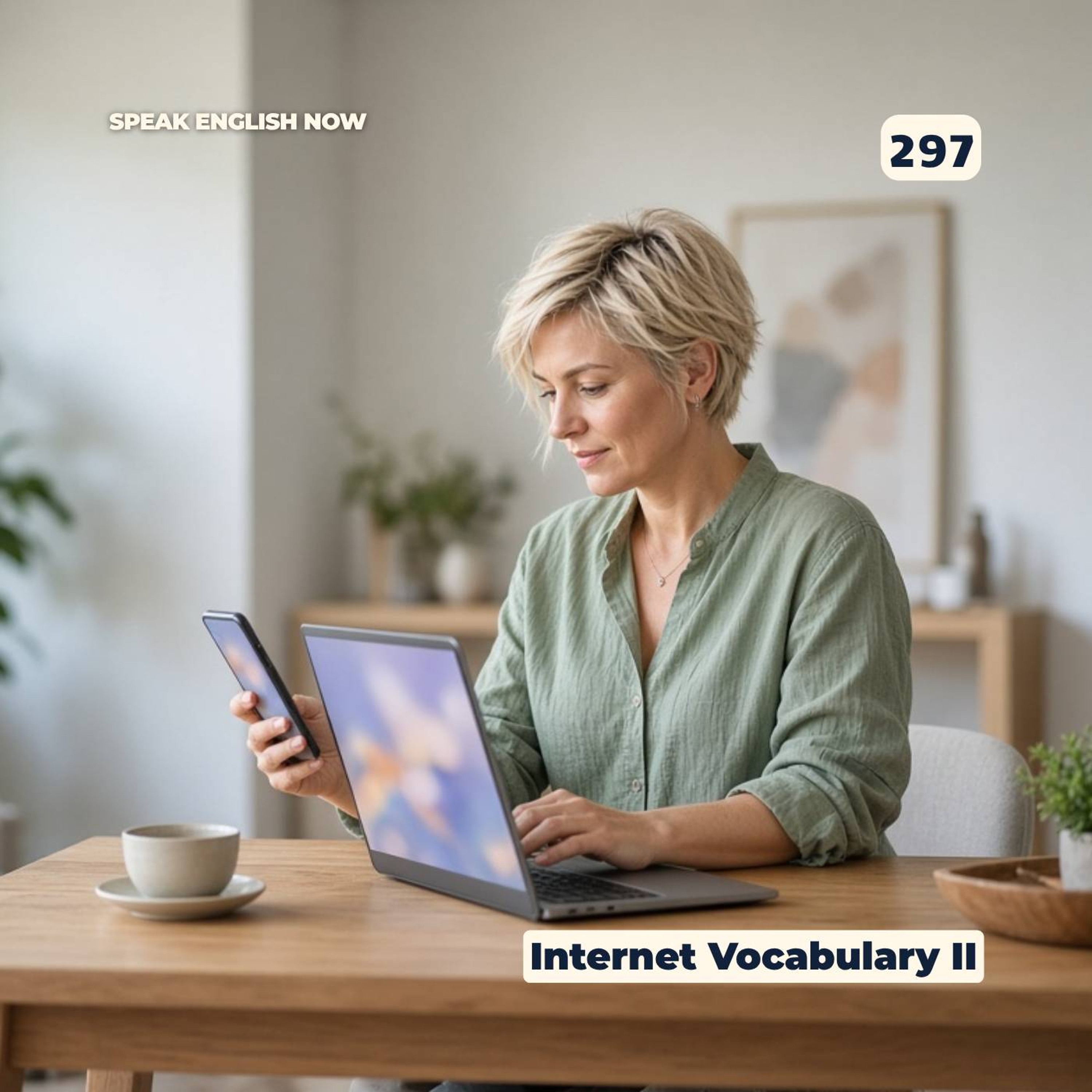 #297 Internet Vocabulary in English part 2 episode artwork