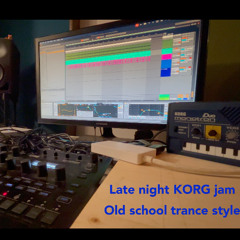 late night KORG jam old school trance style