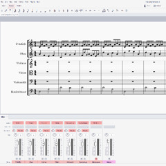 String and Wind orchestra in MuseScore4