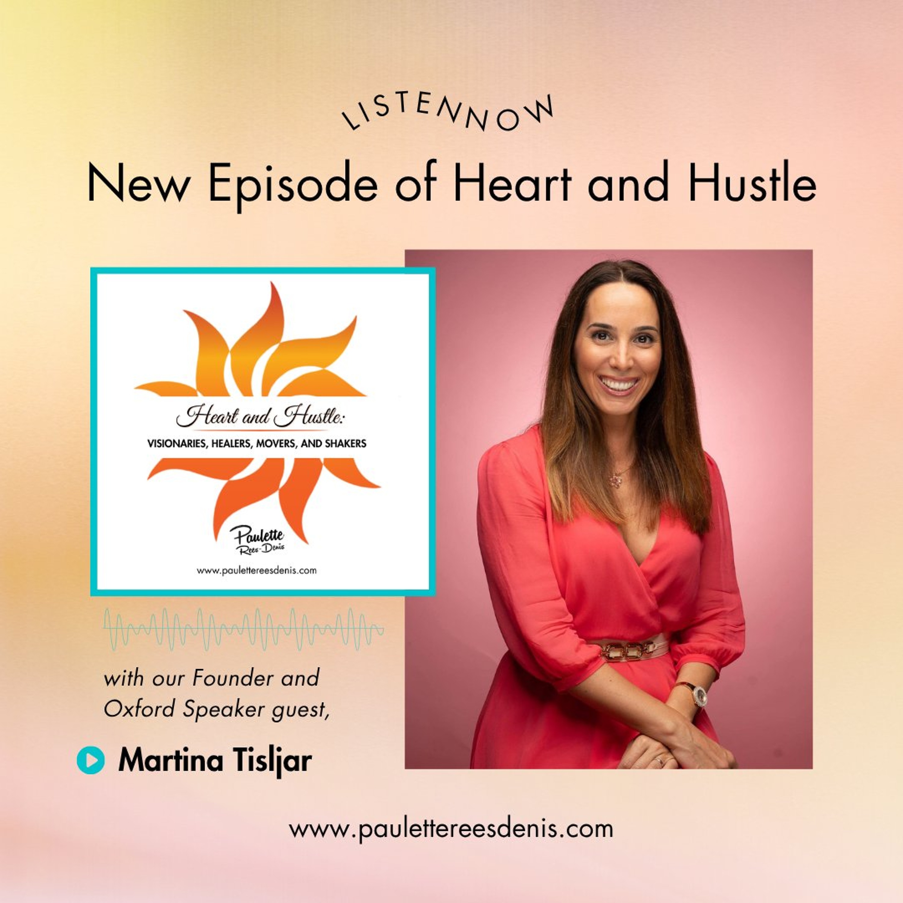 Heart and Hustle #224 with Guest MARTINA TISLJAR episode artwork