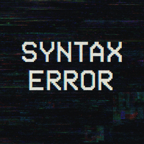 Syntax Error