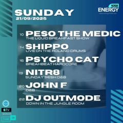 Psycho Cat live on Energy1058 21.09.2025