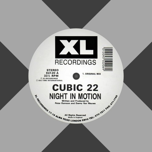 Cubic 22 - Night In Motion [Original Mix] 1991
