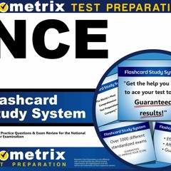 Download NCE Flashcard Study System: NCE Test Practice Questions & Exam Review