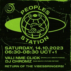 Peoples Station #21 on Jungletrain.net - 2023/10/13 DJ Chromz & Vali NME Click