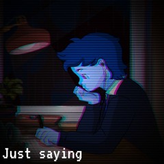 Just saying (a self-insert "sans." theme)