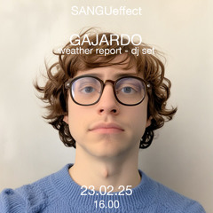 GAJARDO | SANGUeffect ep.5 x Weather Report