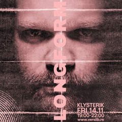 Vers Libre: Long Form featuring Klysterik - 14.11.2025