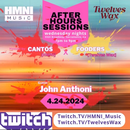 After Hours Sessions 2024- Jon Anthoni LIVE at Twelve Wax Records (All Vinyl Set)