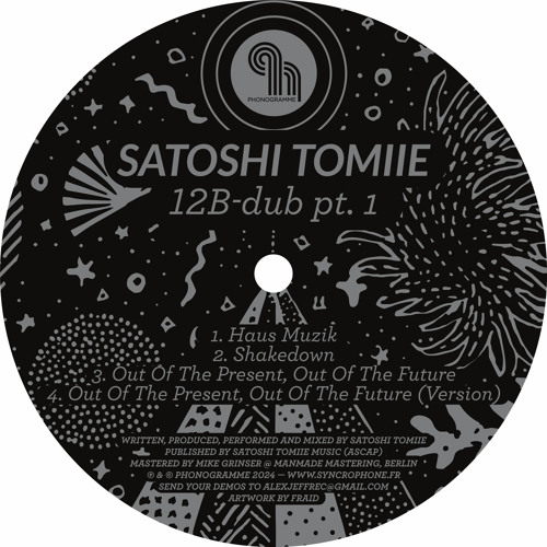 Satoshi Tomiie / 12B- Dub Pt. 2 Satoshi Tomiie / 12B- Dub Pt. 2