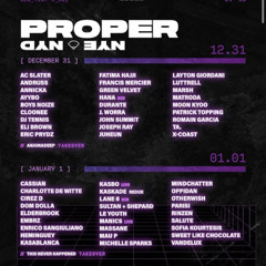 CRSSD Proper NYE 2025 'HydeFM Radio' Official Soundtrack Mix
