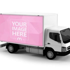 Lkwtransport Mockup Mockups Free Kostenlos Downloaden