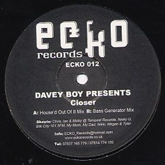 Davey Boy - Closer (Bass Generator Mix) ＊Bassline House ⧸ Niche ⧸ Speed Garage＊