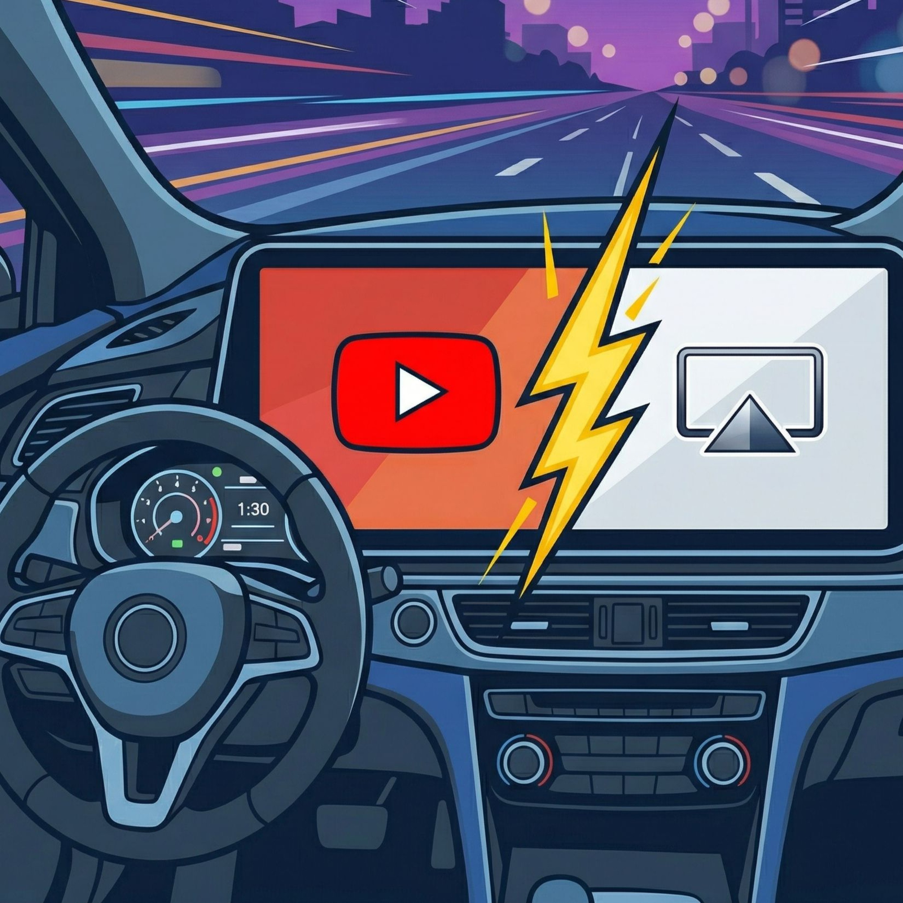 Kdo dřív pustí YouTube na vaši palubku?