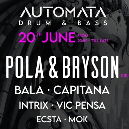 Drum & Bass Warm-up Set - @pola-bryson @automatadnb 2025