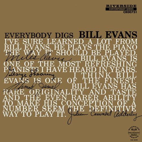Stream Bill Evans Listen to Everybody Digs Bill Evans Mono Mix Remastered 2024 playlist online for free on SoundCloud
