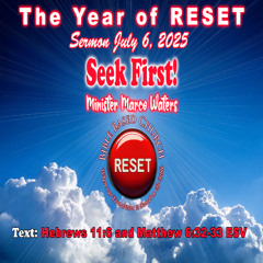7-6-25 Seek First