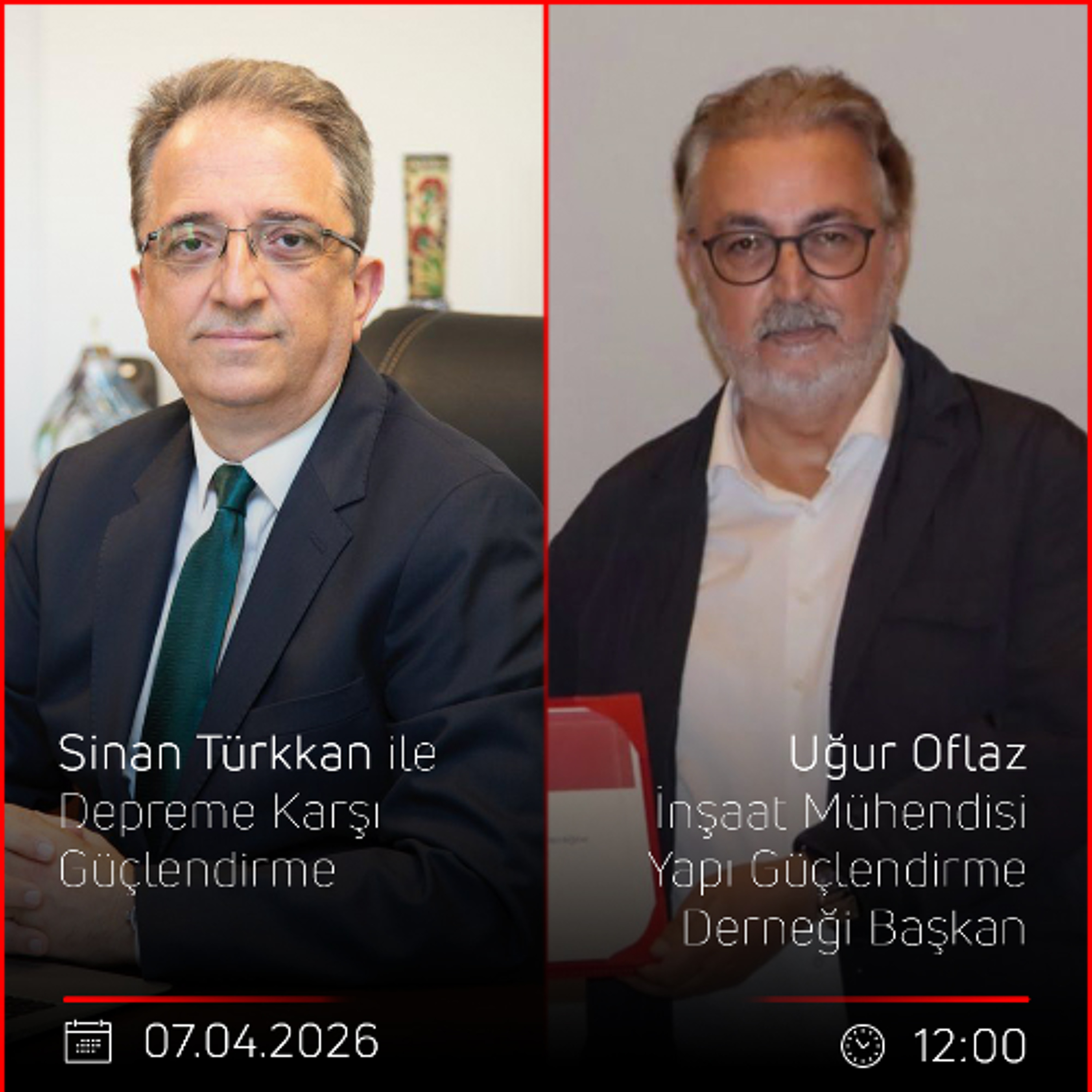 Uğur Oflaz – Sinan Türkkan İle Depreme Karşı Güçlendirme episode artwork