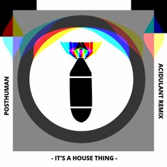 Posthuman - It's A House Thing (Acidulant Remix) **FREE DOWNLOAD**