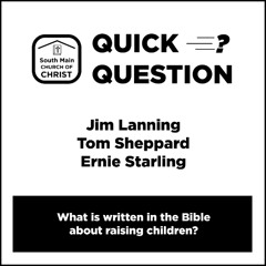 Quick Question: What is written in the Bible about raising children?