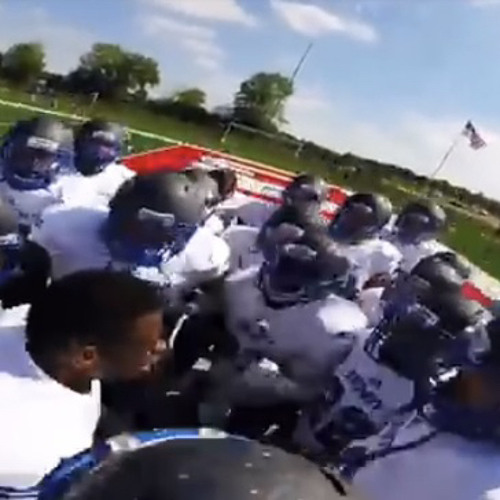 then we hit the field like!