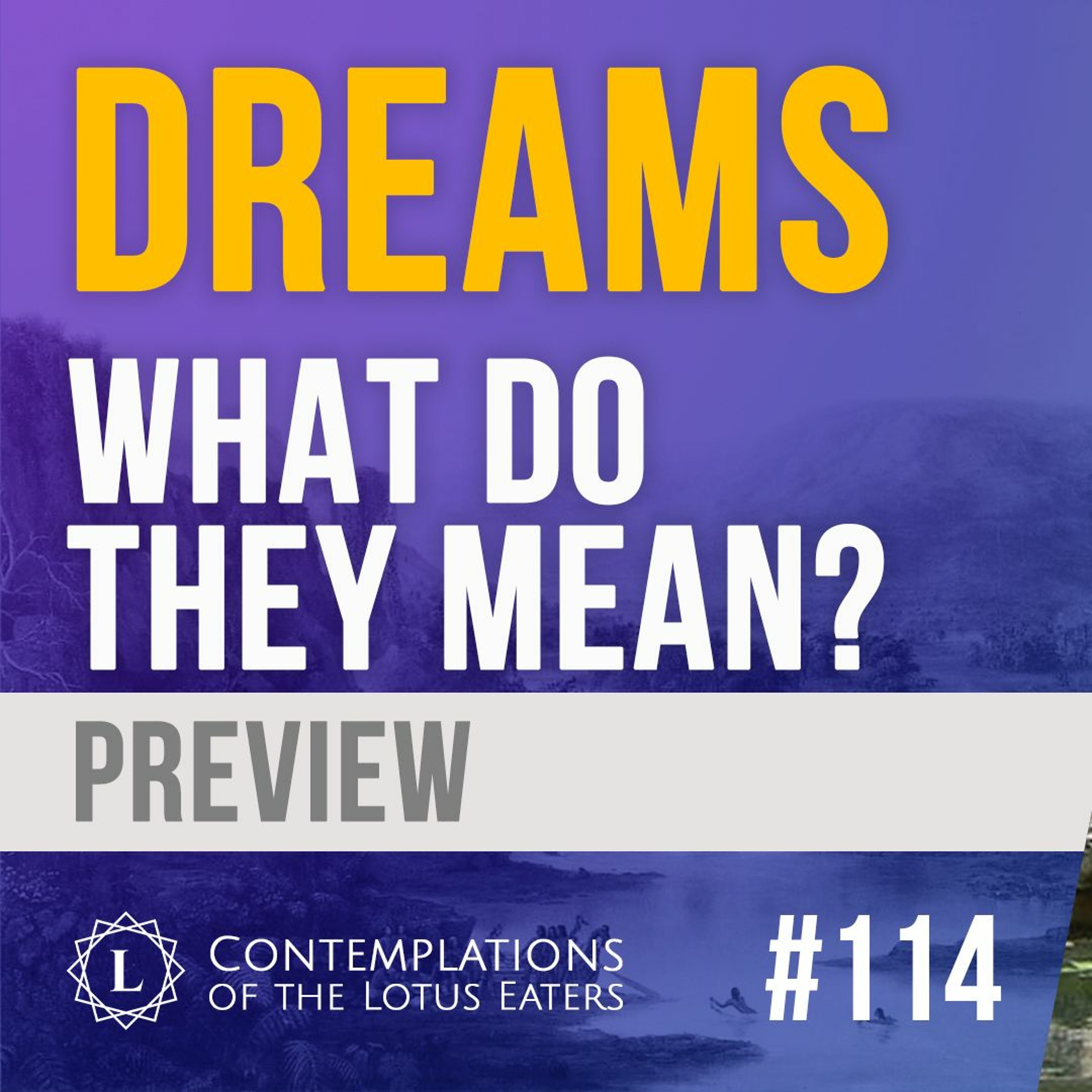 PREVIEW: Contemplations #114 | Dreams
