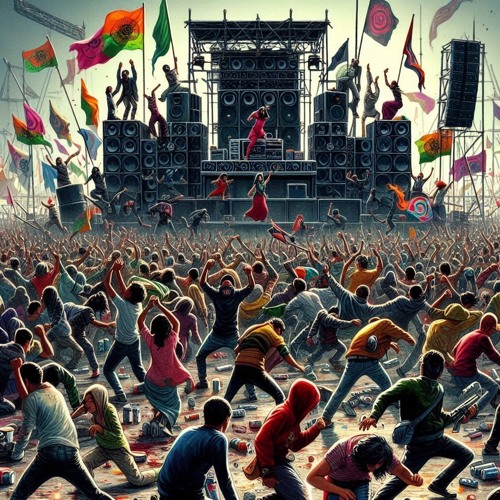 Tekno on shuffle Anarchy mix (160-180bpm)