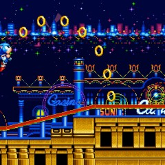 Sonic Mania - Casino Night Zone Act 1