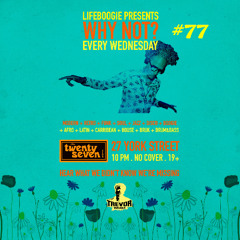 2025-09-03 “lifeboogie Vision” [Why Not] # 77 live@27Club