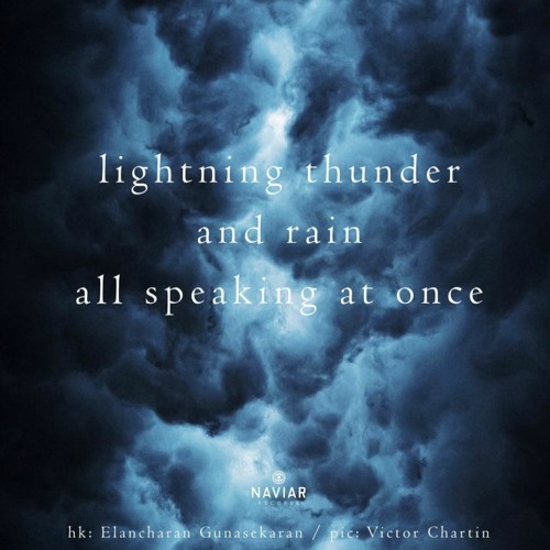 Thunder and Rain [NaviarHaiku436]