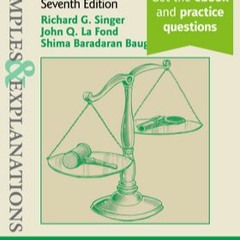 DOWNLOAD [pdf]] Examples & Explanations for Criminal Law