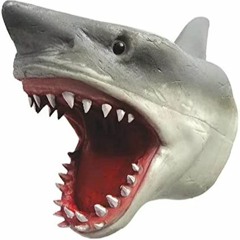 Shark Puppet Brushes His Teeth