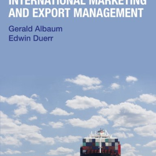 [VIEW] PDF 💝 Albaum: International Mkt_p7 (7th Edition) by  Gerald Albaum,Gerald Alb