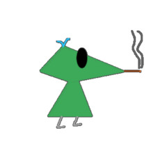 im a frail green little alien