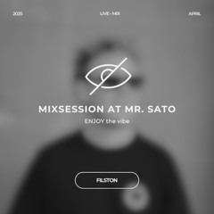Mixsession at Mr. Sato Ghent