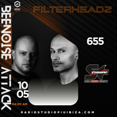 Beenoise attack ep. 655 with Filterheadz (Radio Studio Piu' Ibiza )