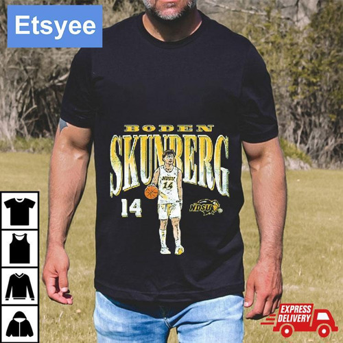 The Ndsd Boden Skunberg 14 Basketball Player Shirt