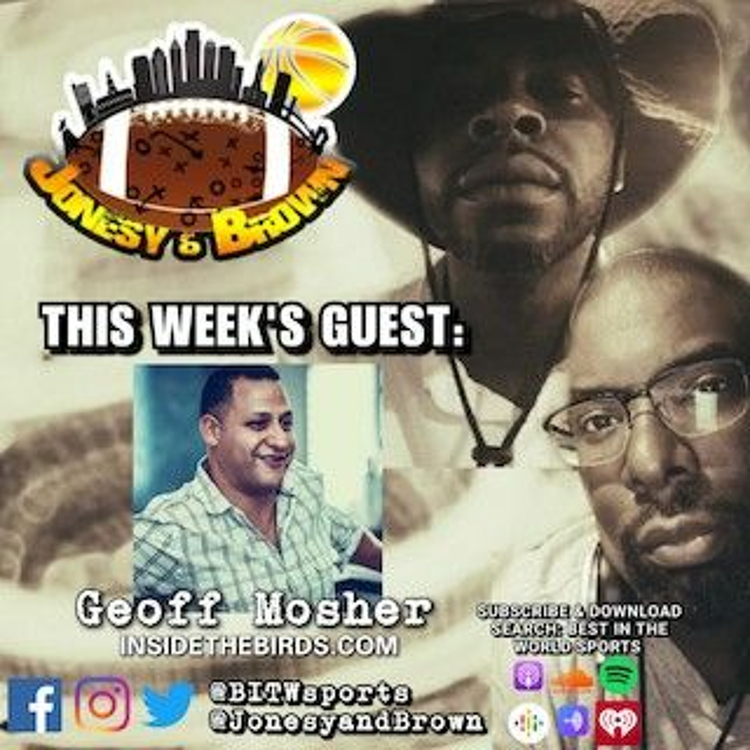 Jonesy & Brown Ep. 46: Talking Eagles and More with Geoff Mosher from Inside the Birds episode artwork