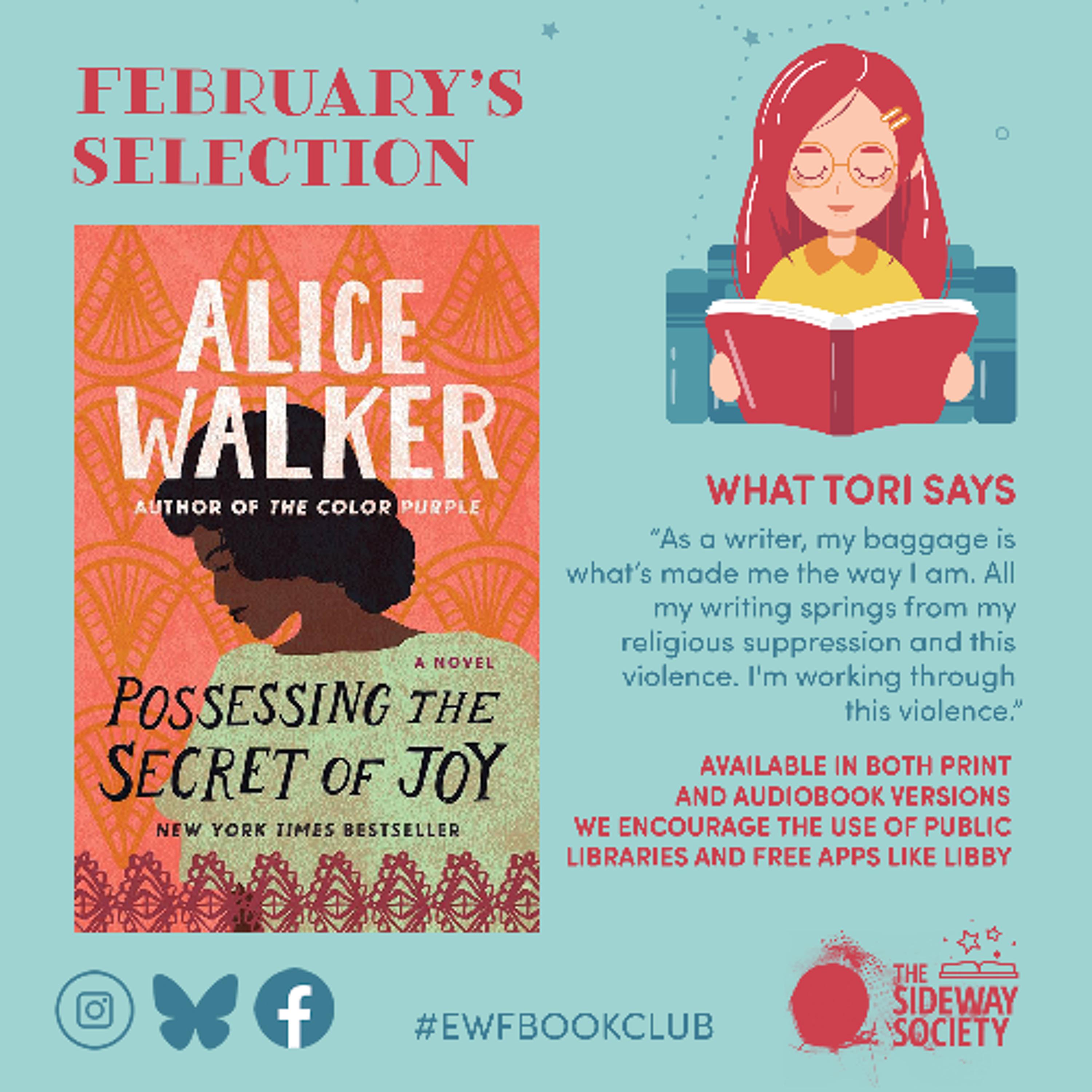 NSU Book Review - Reading from Possessing the Secret of Joy by Alice Walker (Part 2) episode artwork