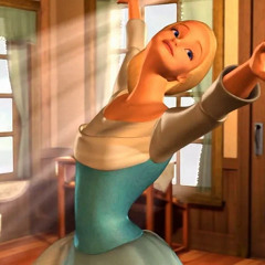 Barbie of Swan Lake - Odette dancing in her father's bakery