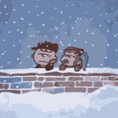 hace frío//nevado