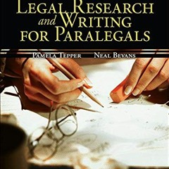 [ACCESS] PDF EBOOK EPUB KINDLE Legal Research & Writing for Paralegals by  Pamela Tep