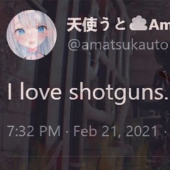 tenshi with a shotgun