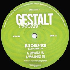 Biodive - Club Deadbeat (GST29)
