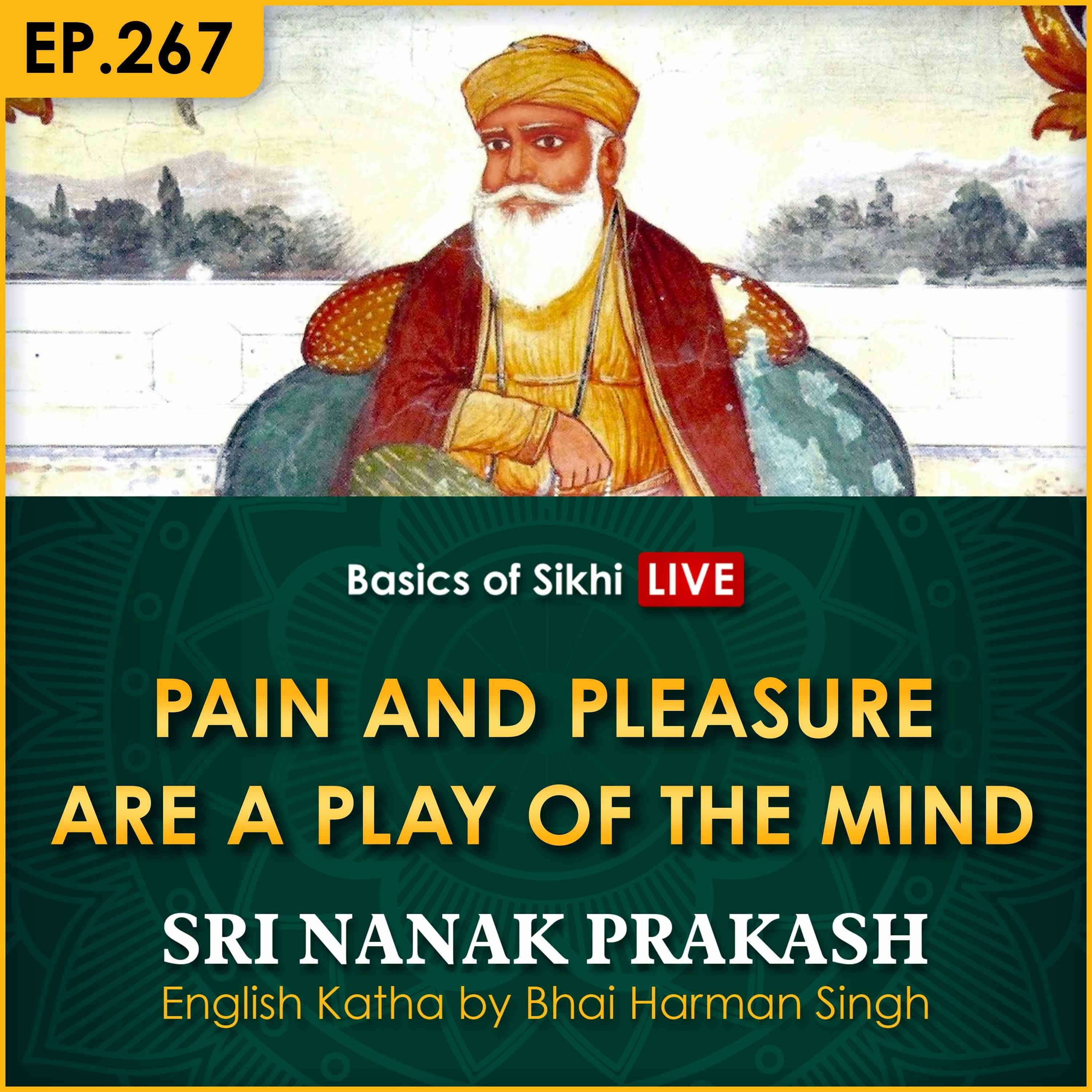 #267 Pain and Pleasure are a Play of the Mind | Sri Nanak Prakash Katha | Bhai Harman Singh episode artwork