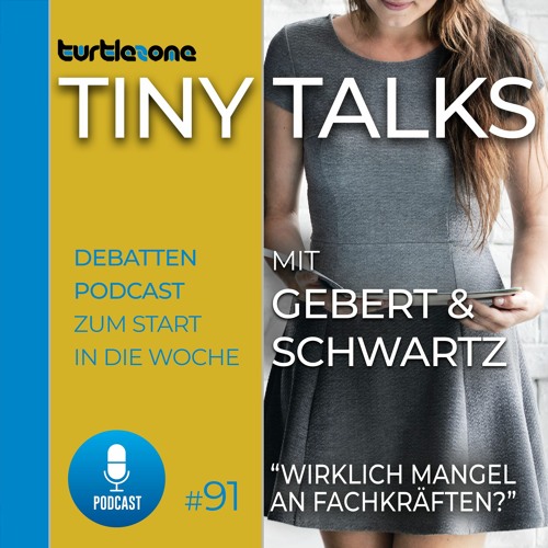 Turtlezone Tiny Talks - Wirklich Mangel an Fachkräften?