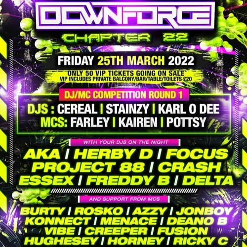 Downforce Chapter 22 Promo DJ Aka - MC's Konnect Jonboy & Fury